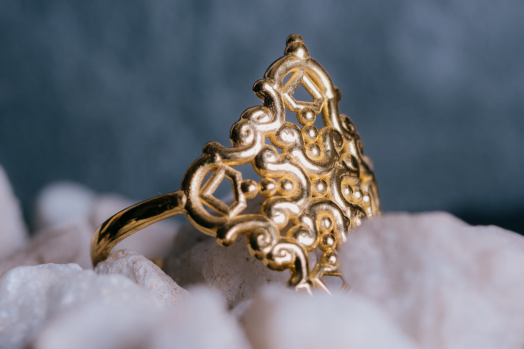 Anillo Creu Mallorquina JVP Barroco 1.0