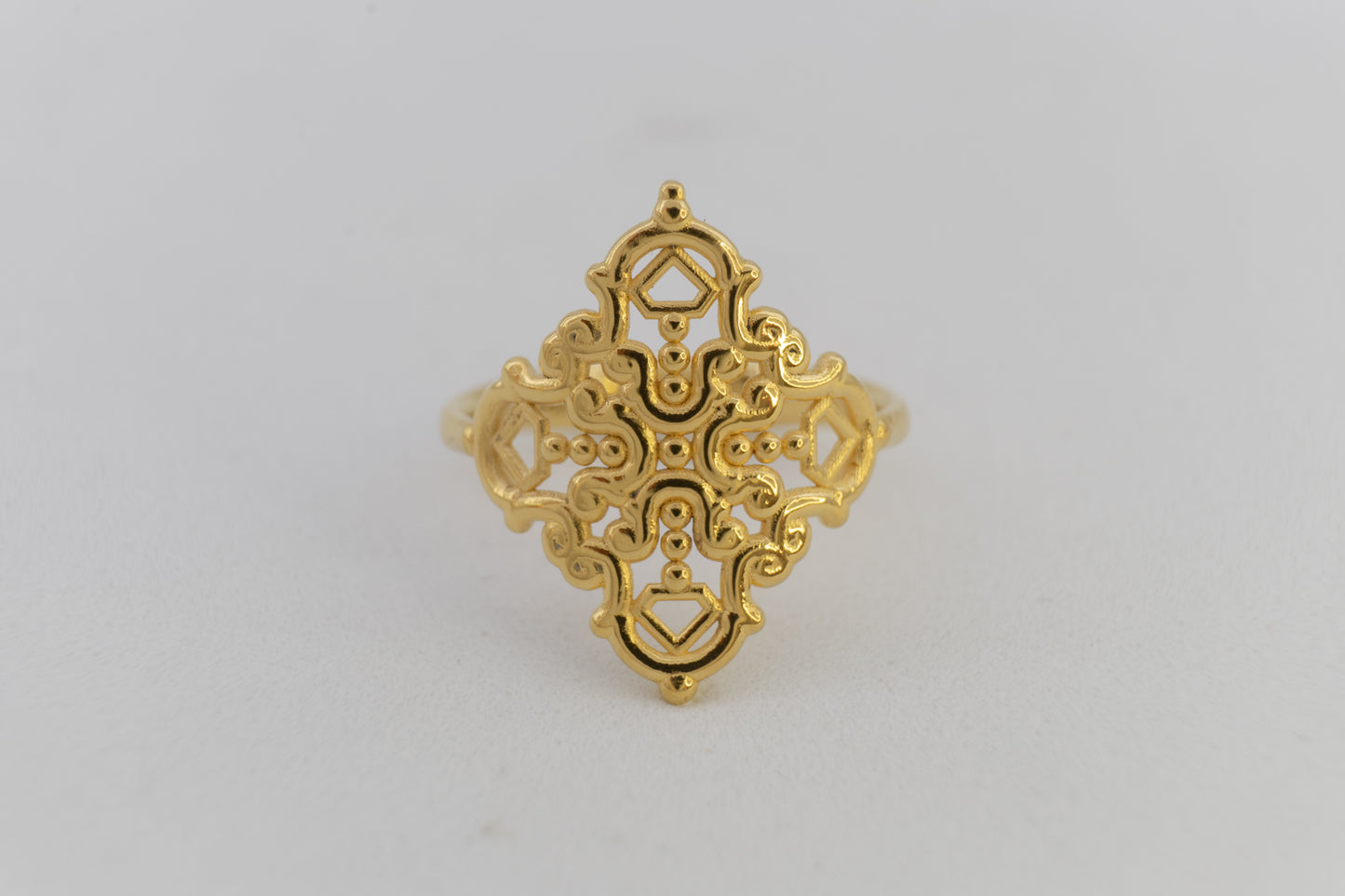 Anillo Creu Mallorquina JVP Barroco 1.0
