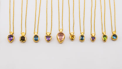 Collar Amatista Pera