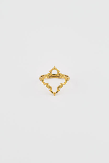Anillo Creu Mallorquina JVP Minimalista V1